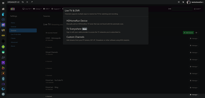 Screenshot 2026-10-15 at 10-13-58 Channels DVR - Organizr V2