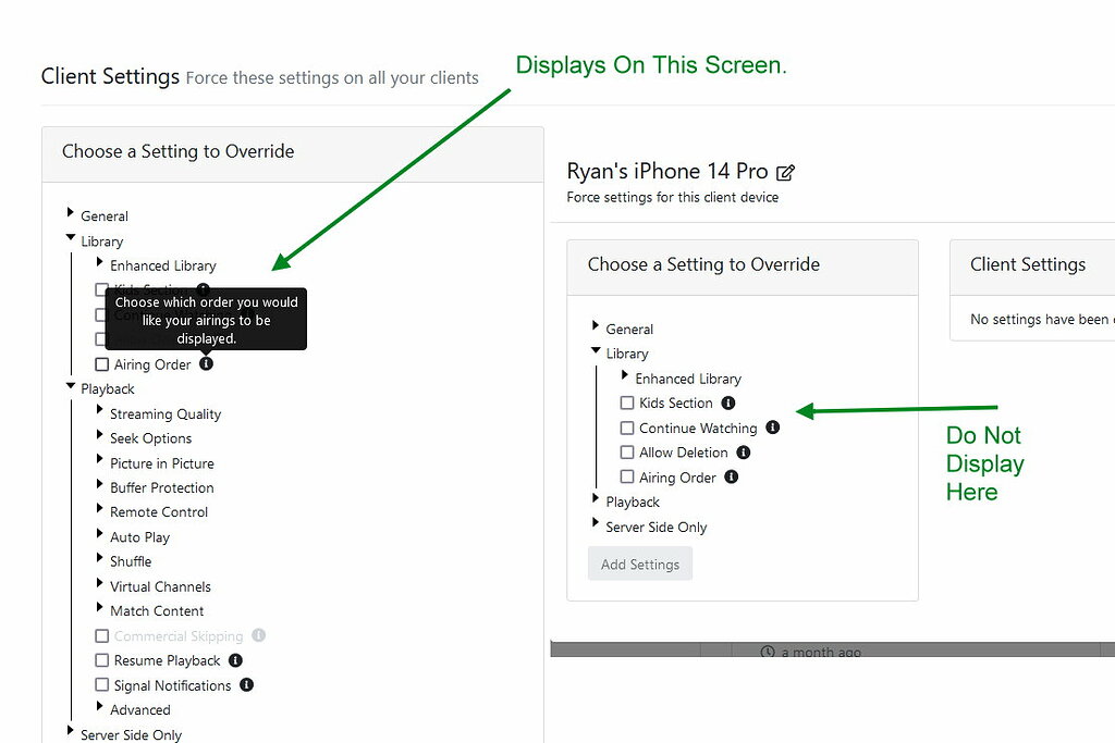 Tool Tips Do Not Display in Individual Client Settings on Server WebUI ...