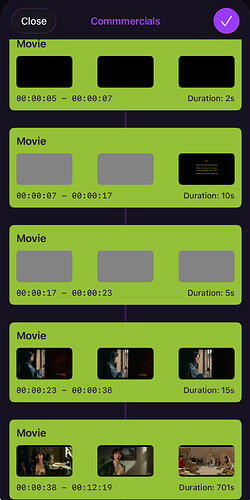 Movie dropouts