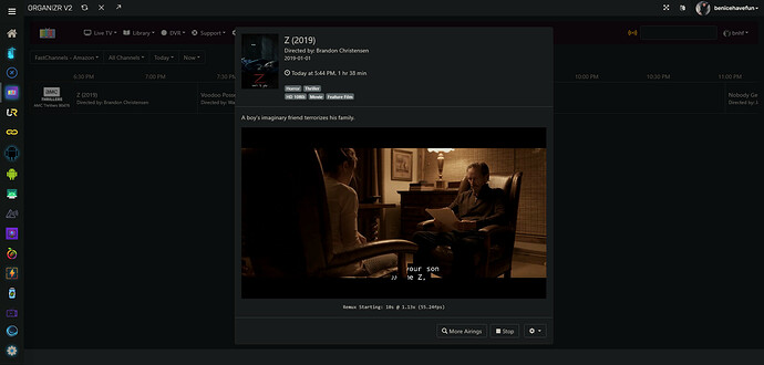Screenshot 2026-09-07 at 18-42-01 Channels DVR - Organizr V2