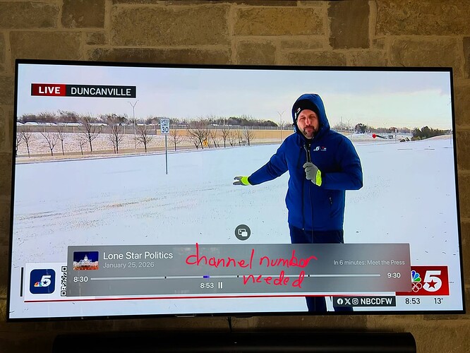 1-add channel number