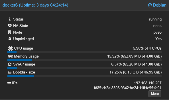 Screenshot 2026-08-19 at 19-16-19 pve6 - Proxmox Virtual Environment